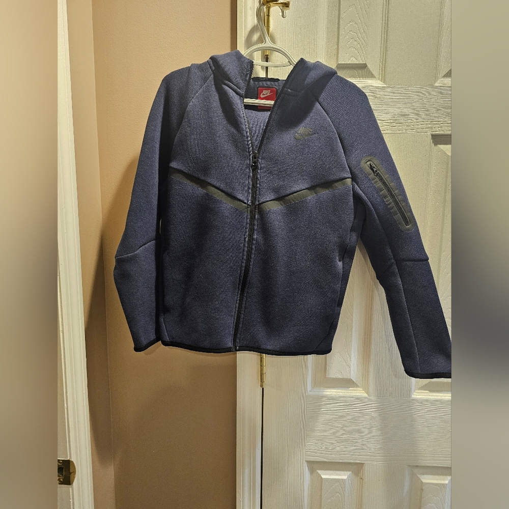 Nike Dark Blue Full-Zip Hoodie Size XL